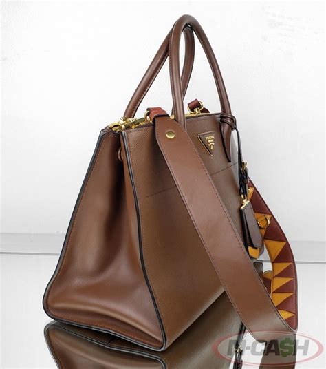 prada saffiano cuir and city calf leather tote